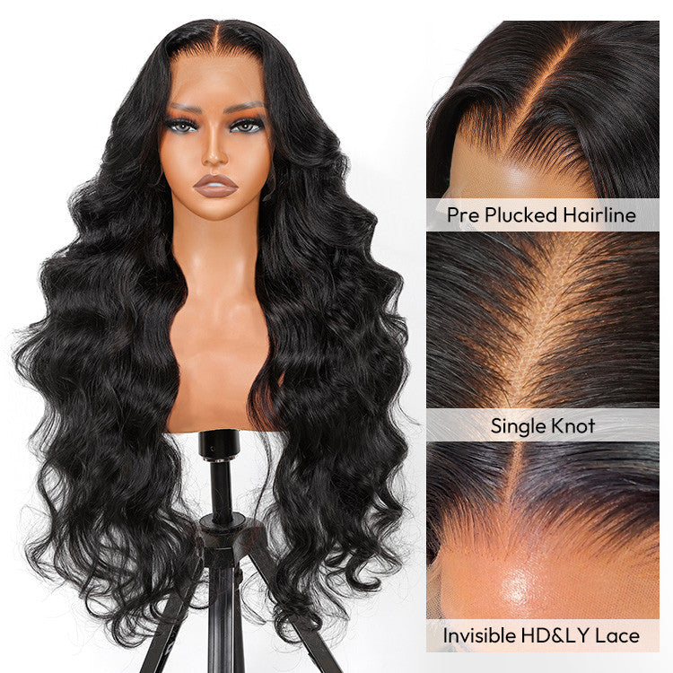 Skin Melt HD Lace Wigs Body Wave 13*6 Lace Front Wigs Real Hair Transparent Wigs