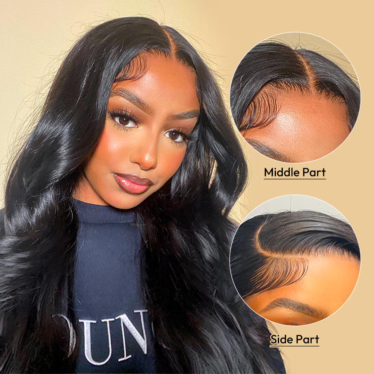 Skin Melt HD Lace Wigs Body Wave 13*6 Lace Front Wigs Real Hair Transparent Wigs